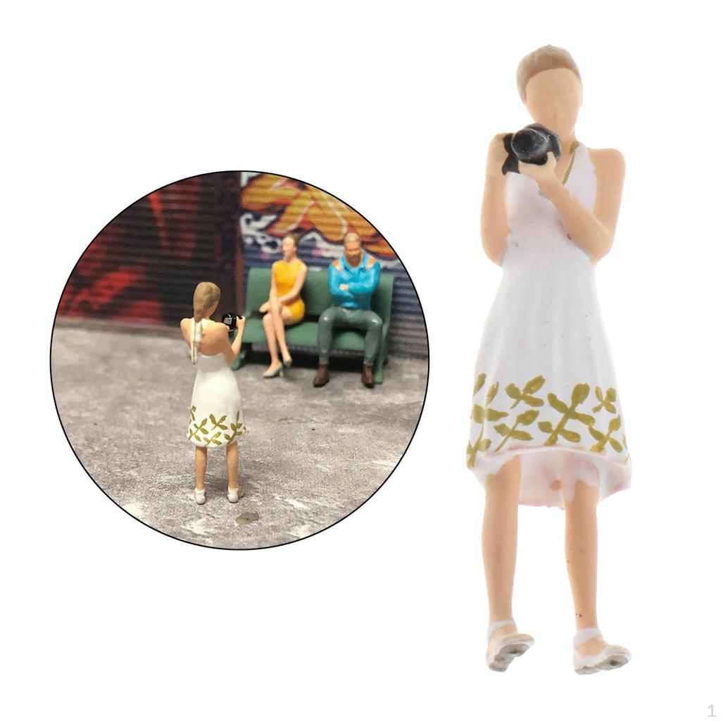 Model Trains Architectural 1:64 S Painted Figures People Railway Layout