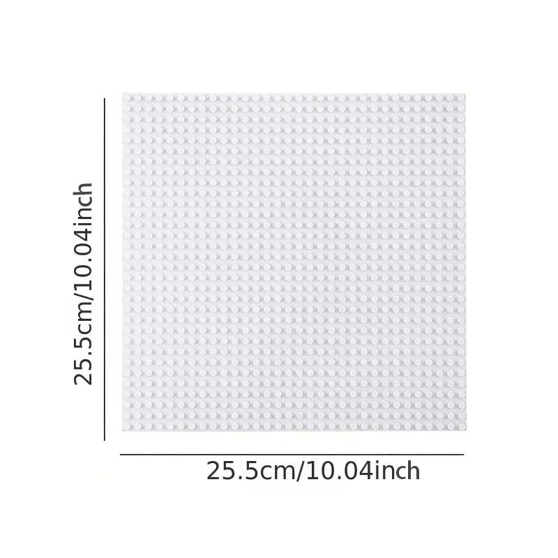 3PCS Bricks Baseplate 32x32 16x32 Dots Plastic Base Plates Compatible MOc BuildingBlock Toys 10 in Classical Multi Color 10 lN