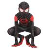 Disfraz para Niños Adultos Miles Morales Traje de Cosplay SpiderMans Into the Spider-Verse
