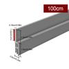 100cm Silicone Door Draught Excluder Door Bottom Sealing Strip Tape Weatherstrip Waterproof Wind Proof Sound Insulation Tape