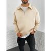 2025 New Autumn and Winter Men's Zipper Casual Lapel Sweatshirt