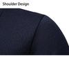 Men's Fashion Plus Velvet Knit Pullover: Thickened Fake Two-Piece Sweater with Shirt Collar for Autumn & Winter