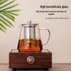High Borosilicate Glass Tea Infuser Teapot with Filter and Gong Dao Bei Kettle