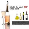 1PC Stainless Steel Oil And Vinegar Dispenser with Stopper Cork Plug - Kitchen Pourer for Dry Red Wine And Olive Oils