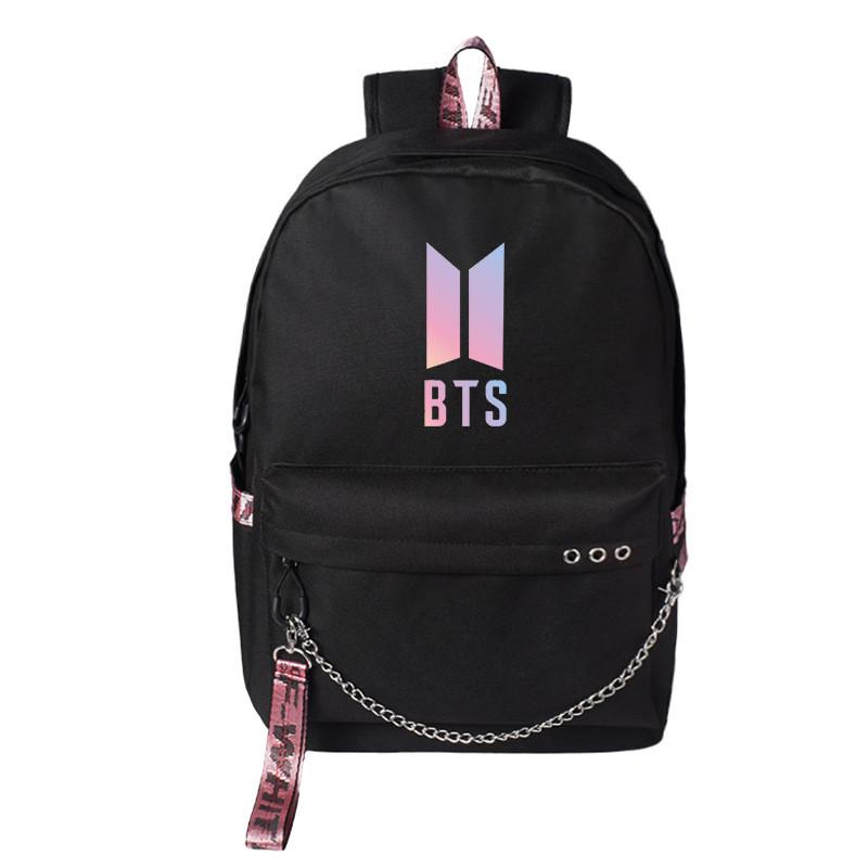 Bangtan Kpop Bts Boy USB Rucksack Lässige Schultasche Laptoptasche Reiserucksack