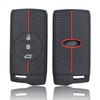 Silicone Key Cover for Chery Tiggo 3xx7 Chery 8pro Pattern Car Key Cover Drop-resistant Key Cover