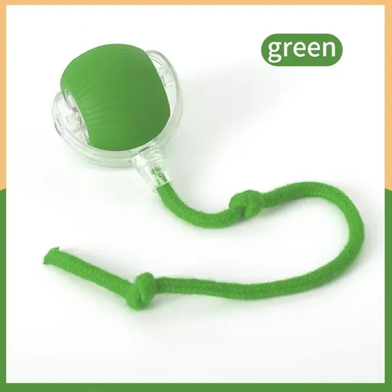 

Cat toys cat smart cat balls to help relieve boredom kitten avoid toys pet electric rolling ball artifact зелёный