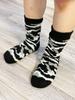 Winter Socks Mens Plush Thermal Leopard Warm Short Plus Velvet Non Slip Fluffy Floor Fuzzy Sock Male Camouflage Gift Christmas