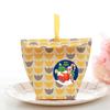 500 Pieces/Roll Gift Box Packing Labels Stickers Paper Christmas Themed Santa Claus Stickers Paper DIY Round Decal