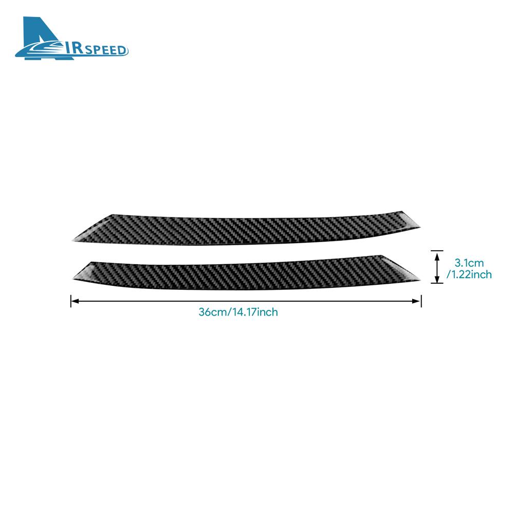 Real Soft Carbon Fiber Sticker For Subaru WRX/WRX STI 2022 2023 2024 2025 2026 2027 Car Front Grille Decoration Accessories