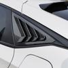 For Honda Civic Hatchback   Car Rear Window Quarter Louver Shutter Cover Side Vent Trim Sticker ABS Exterior Accessories