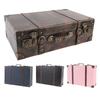 Vintage Suitcase Storage Box Travel Style Decorative Storage Luggage Decor For Birthday Wedding Decoration Photography Props
