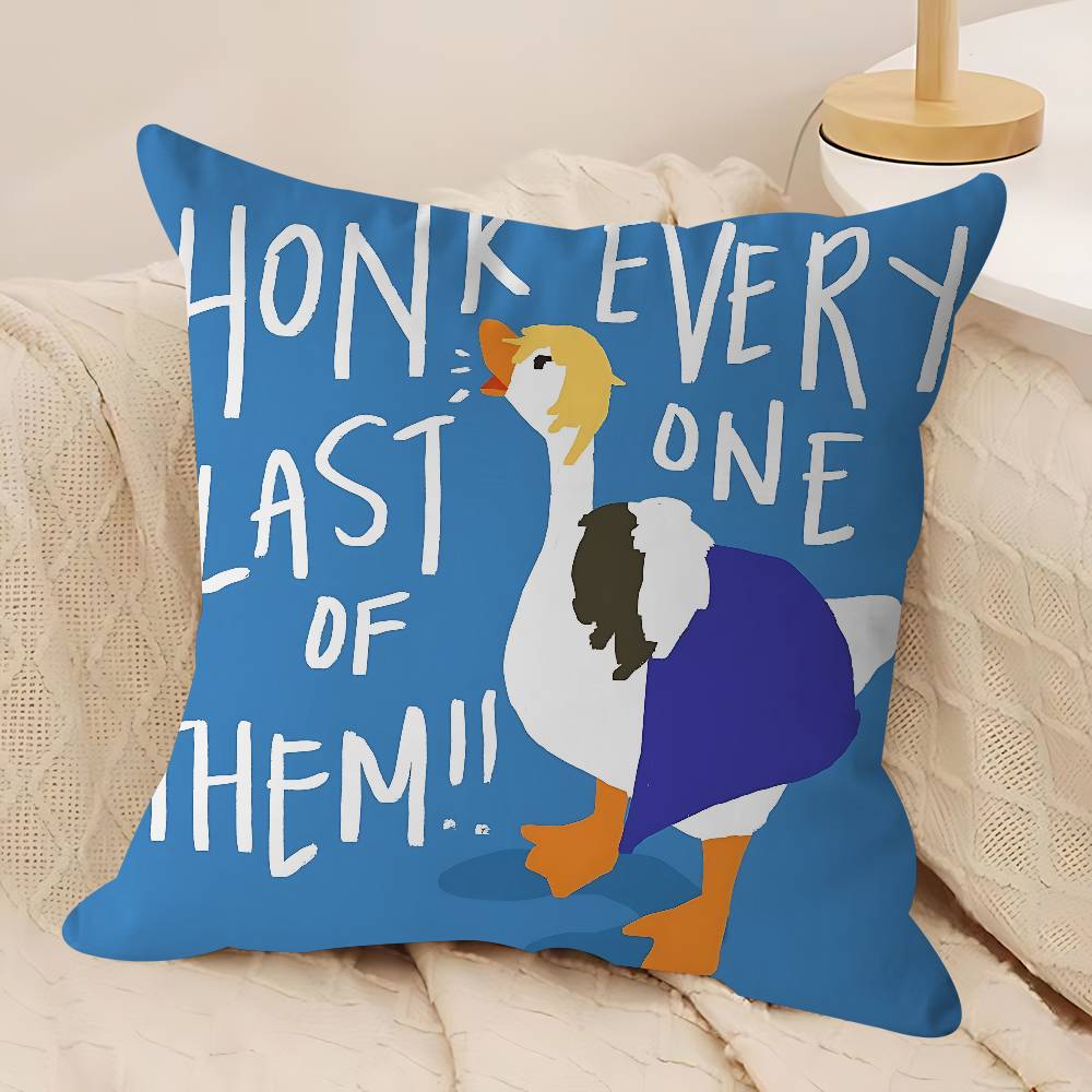 H-Honk Honk Pillow Gift Home Office Decoration Bedroom Sofa Car Cushion Cover Case 45x45