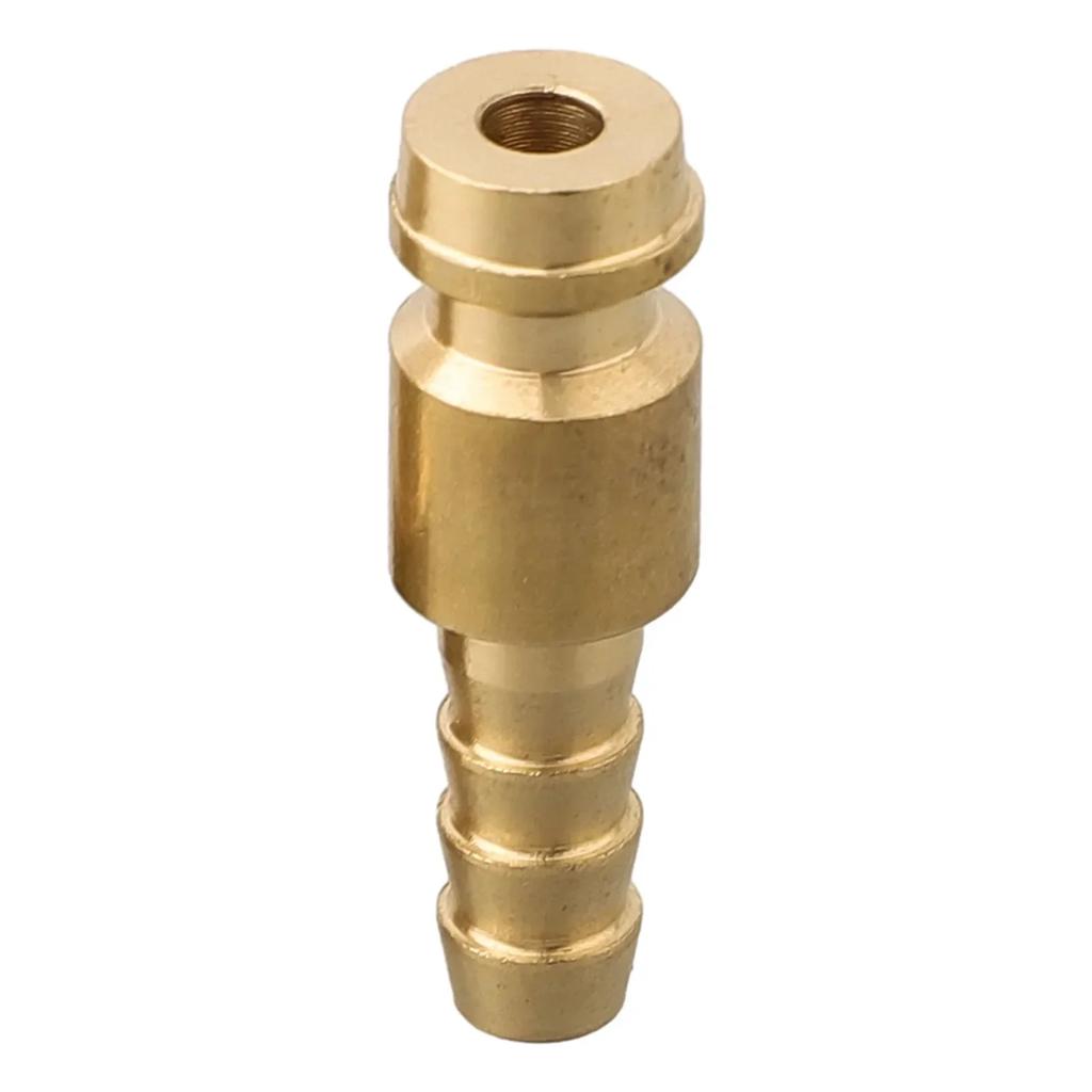 2pcs 6/8/10mm Gas Water Male Adapter Quick Connector For TIG Welding Torch Intake Metal Connectors Tips TIG Welding Accessories