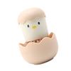 Eggshell Chicken Cleaning Brush Cartoon Kitchen Cleaning Scrubbers     Head with Detachable Handle for Bowls Pots