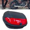 Motorcycle Rear Top Box 52L Capacity Universal Waterproof Shockproof Tail Storage Trunk for Scooter