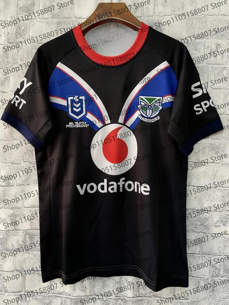2026 Summer Men's Bestseller New Zealand Warriors Rugby Training Uniform T-shirt for Both Men and Women Quick-drying Top