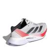 Adidas Adizero Boston 12 Running Unisex Footwear Red Size Shoes, Adult, MDF81, White/Aurora Metallic/Solar (IF9210), 24.5cm