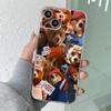 Cute P-Paddington Bear Phone Case For iPhone 16,15,14,13,12,11 Plus,Pro,Max,XR,XS,X,7,8 Plus,SE,Mini Transparent Silicone Soft