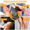 Wireless Heated Knee Massager for Joint Pain Relief Arthritis Cramps Meniscus Pain Electric Vibration Knee Brace Wrap with 3 Adjustable Heat Patterns