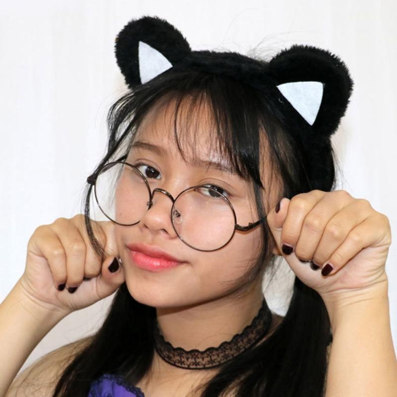 Cats Costume Set Includes Cats Tail Headband Bowtie Glove Skirt Halloween Catgirl Dress up Outfit for Kid Women Cosplay