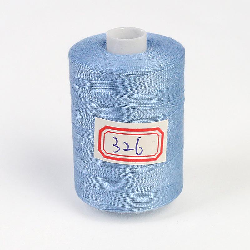 Hilo de Coser de Poliéster de Alta Velocidad 402 - 1000 Yardas, Colores Arcoíris, Ideal para Proyectos de Costura Casera y a Mano