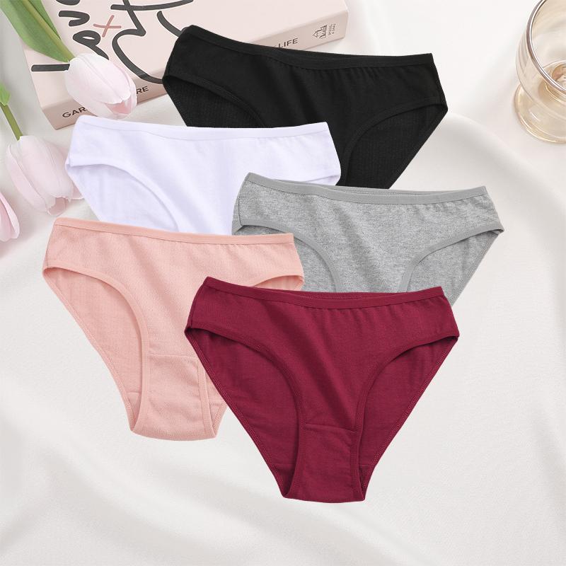 

5 шт. хлопковые трусики большого размера, нижнее белье, женские трусики, нижнее белье, сексуальное женское нижнее белье, трусы, однотонные интимные трусики для женщин XL&Set