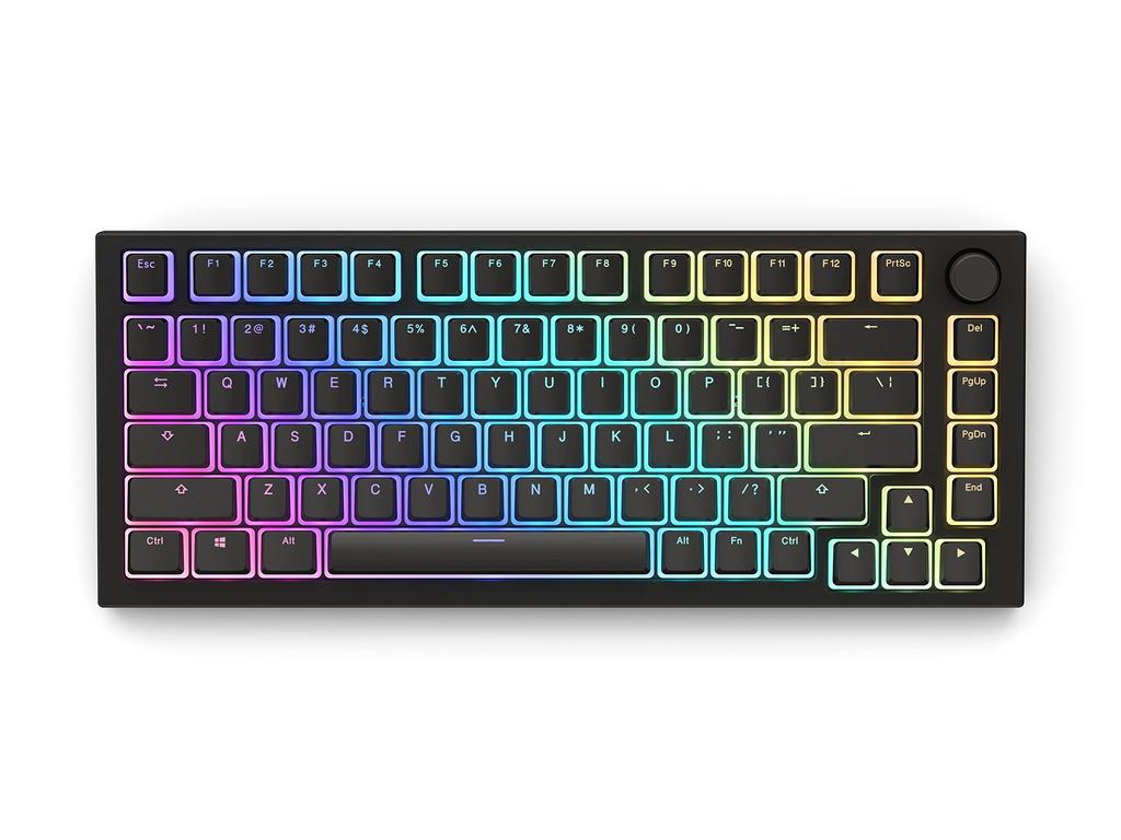 Glorious Glorious Keyboard Keycap PBT Full Size Tenkeyless Compact Compatible with All Sizes Mechanical Keyboard Keycap Black Red Keycaps 100% 96% 85%