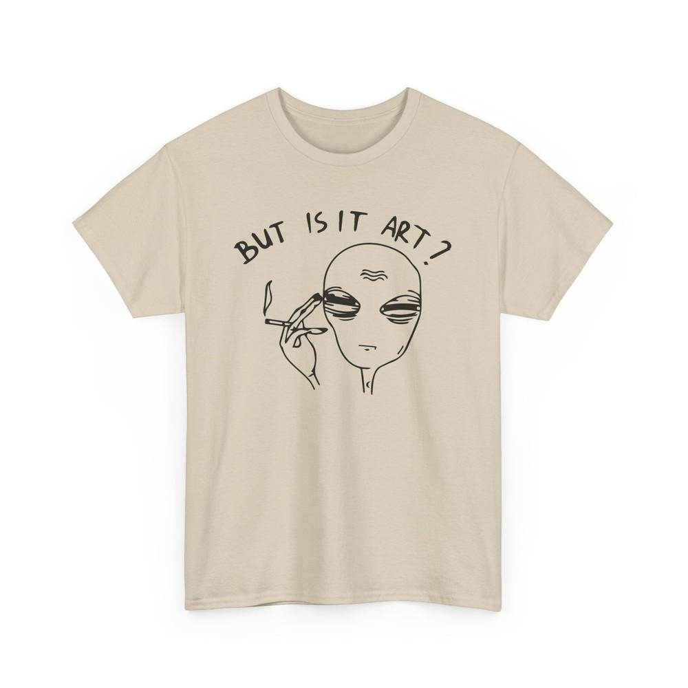Minimalist Alien Face ArtCool Sci-Fi Space Themed Design Unisex T-Shirt Unisex T-Shirt XXXXL