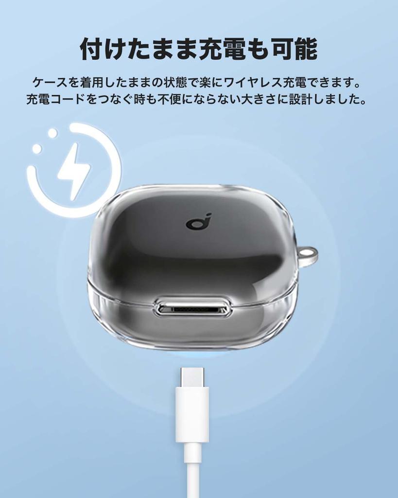 For Anker Soundcore P31i Clear Transparent TPU Cover for YAJOJO Wireless Full and Case, Earphones, Protection, Drop-Resistant, Shockproof, Dustproof,