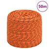 Boat Rope Orange 8 Mm 50 M Polypropylene