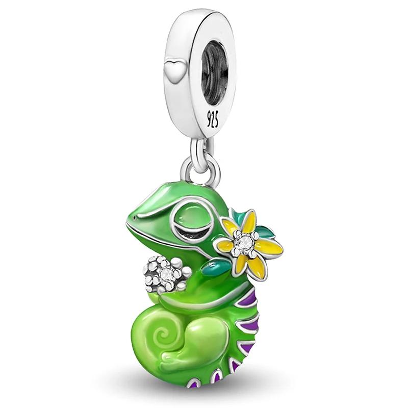 Copper Sausage Dog Chameleon Cat Seahorse Charms Bead Fit Diy Bracelet Bangle Making Gift Of High Quality Jewelry