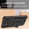 Huawei Honor X8/X30I Multifunctional Magnetic Car Phone Case with Diamond Card Holder