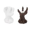 Beautiful Resin Candle Holders Silicone Mold  Silicone Mold for Talon Candlesticks Decorative Candle Holder Moulds