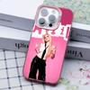 Avril Lavigne Pink Translucent Mobile Phone Case for iPhone 17 16 15 14 13 12 11 X XR XS Air Pro Max Plus Colorful Cover