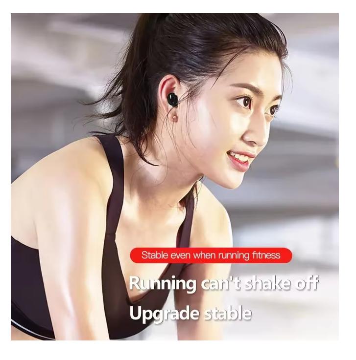 2025 X9 Kabelloser Kopfhörer Bluetooth-kompatibel 5.0 mit Mikrofon Einzelner In-Ear-Sportkopfhörer für Xiaomi Huawei Stereo-Sound-Kopfhörer