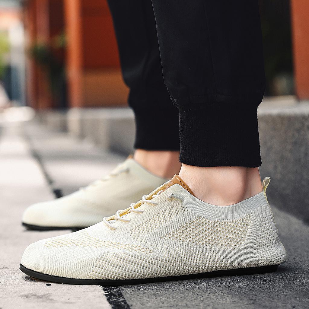  High Quality New 2026 Fashion Shoes Breathable Non-Slip Male Shoes Comfortable Walking Summer Lace Up Outdoor Casual Shoe