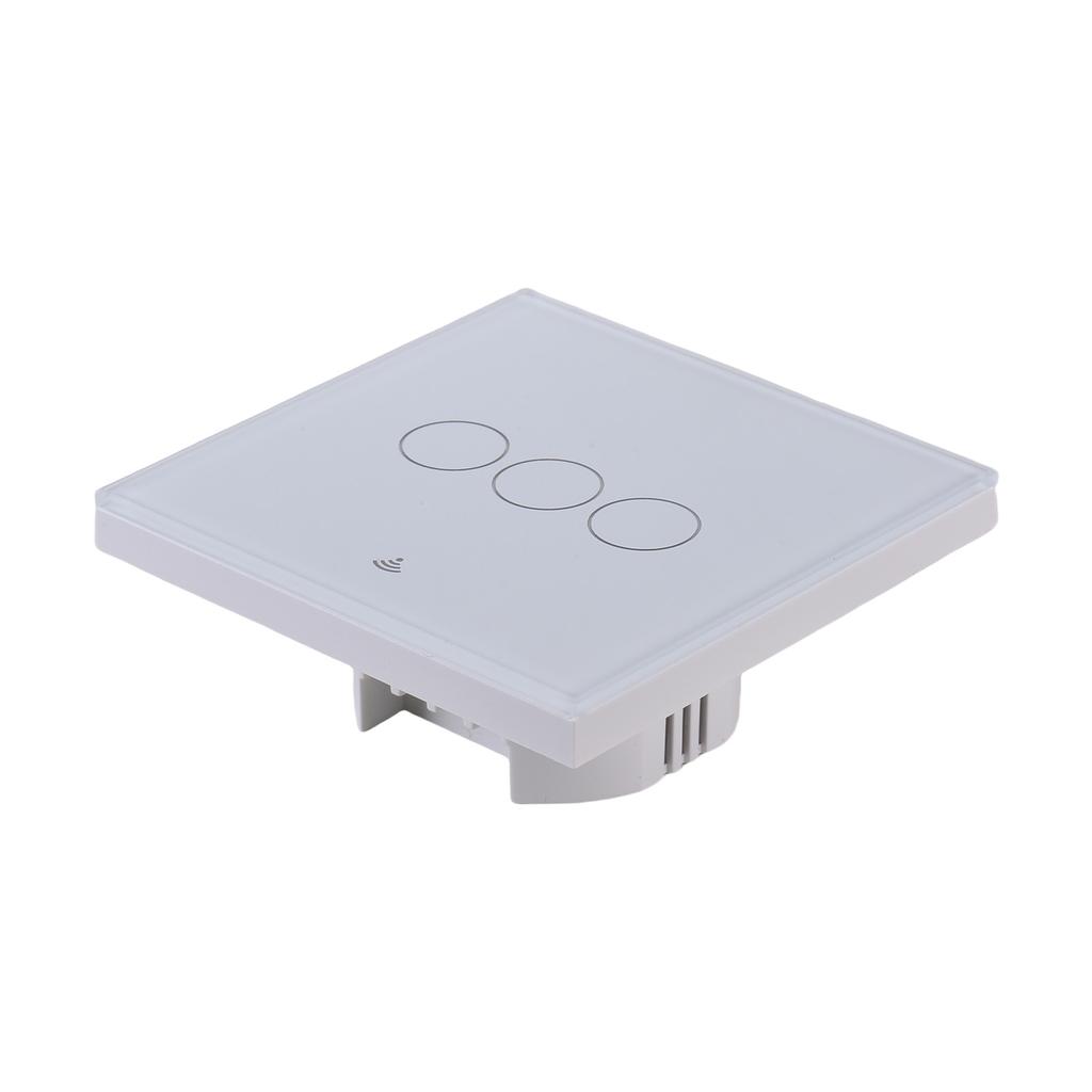 Matter WiFi Glasschalter Wand Touch Lichtschalter Glasplatte APP Drahtlose Fernbedienung Smart Home