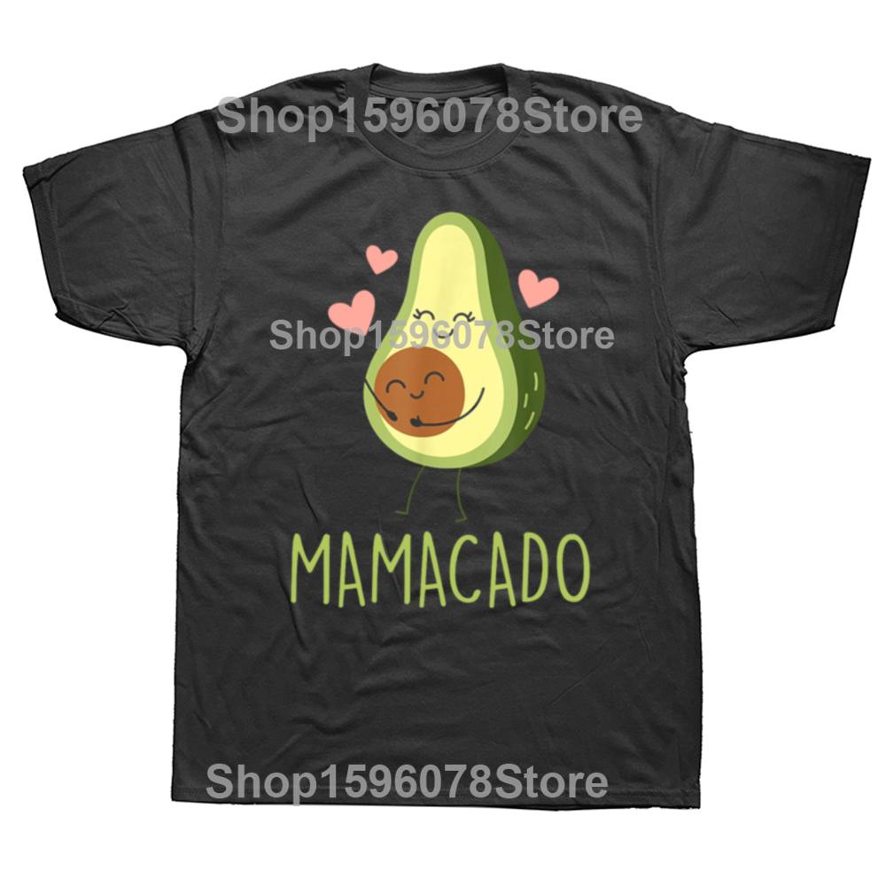 Funny Avocado Mom Pregnancy AnnounceUnisext T Shirts Unisex Women Cotton Humor Streetwear Tee Shirt Short Sleeve Unisex Loose Clothing
