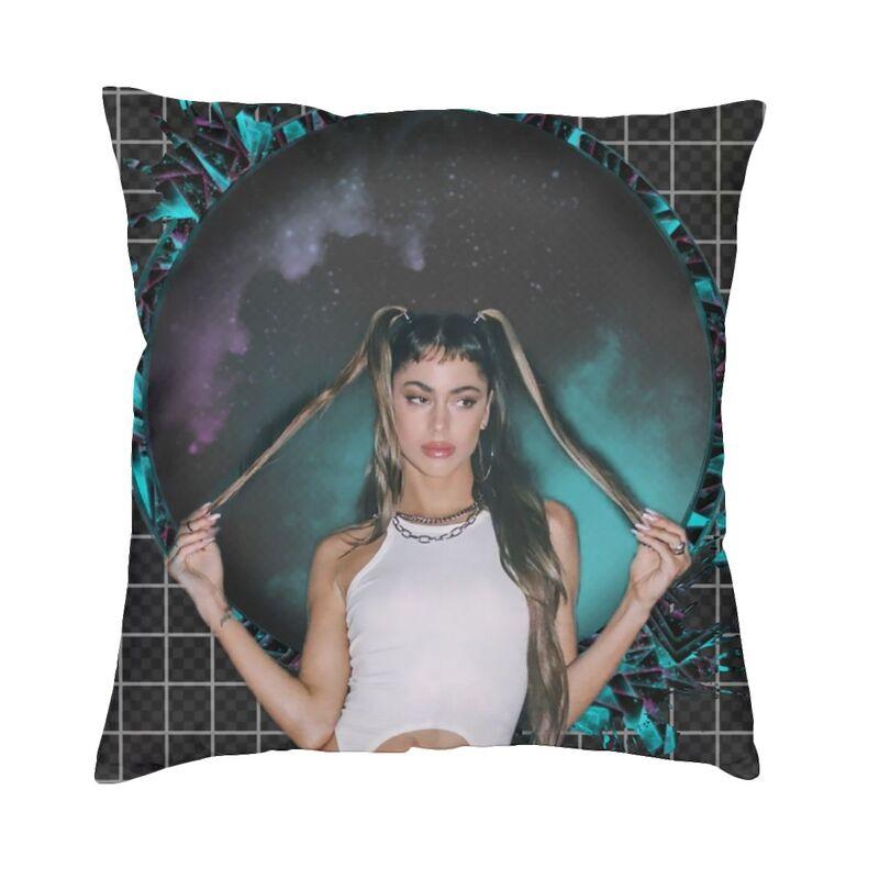 Martina Stoessel Model Cushion Cover for Sofa Soft TINI Argentine Singer And Composer Throw Pillow Case Bedroom Pillowcase