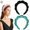 Fluffy Sponge Headband High Cranial Top Spa Headband Headband Headpiece