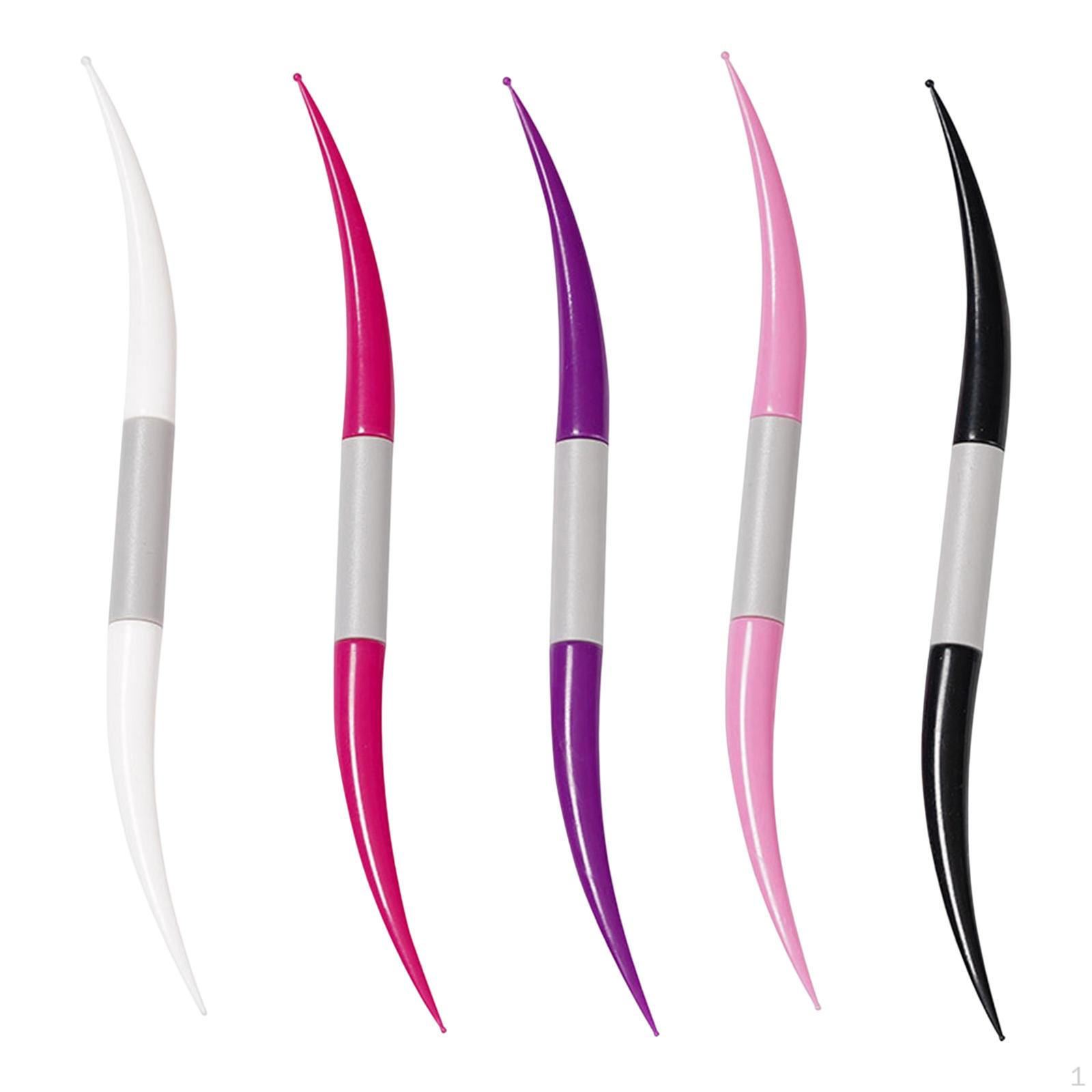 5 Pieces Nail Dotting Pen Tool, Painting Detailing Gel Drawing Art Tip Dot Paint
