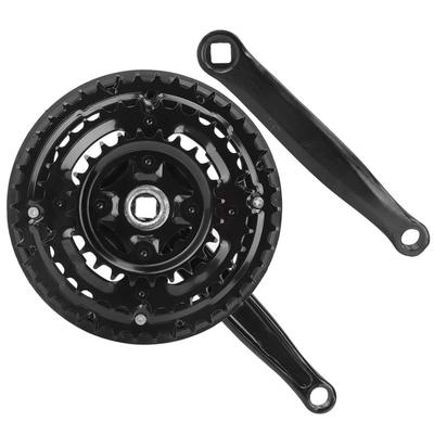 Bicycle Crankset, Bike Crankset, 170mm Crank Arms, High Compatibility, Bicycle Repair Parts & Accessories, Metal Product, Ultra-lightweight, High Axle