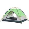 Portable Sun-Protective Rainproof Tent for 3-4 People - Double Layer & Quick Setup for Outdoor Camping and Picnics