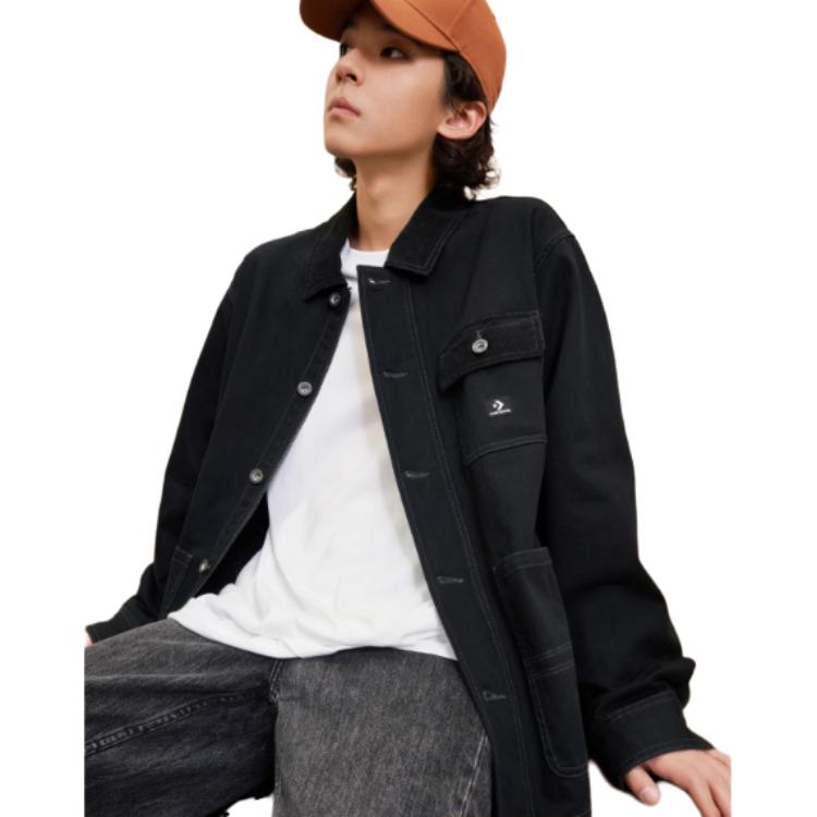 Converse Jackets & Coats Unisex Black 10026550-A01
