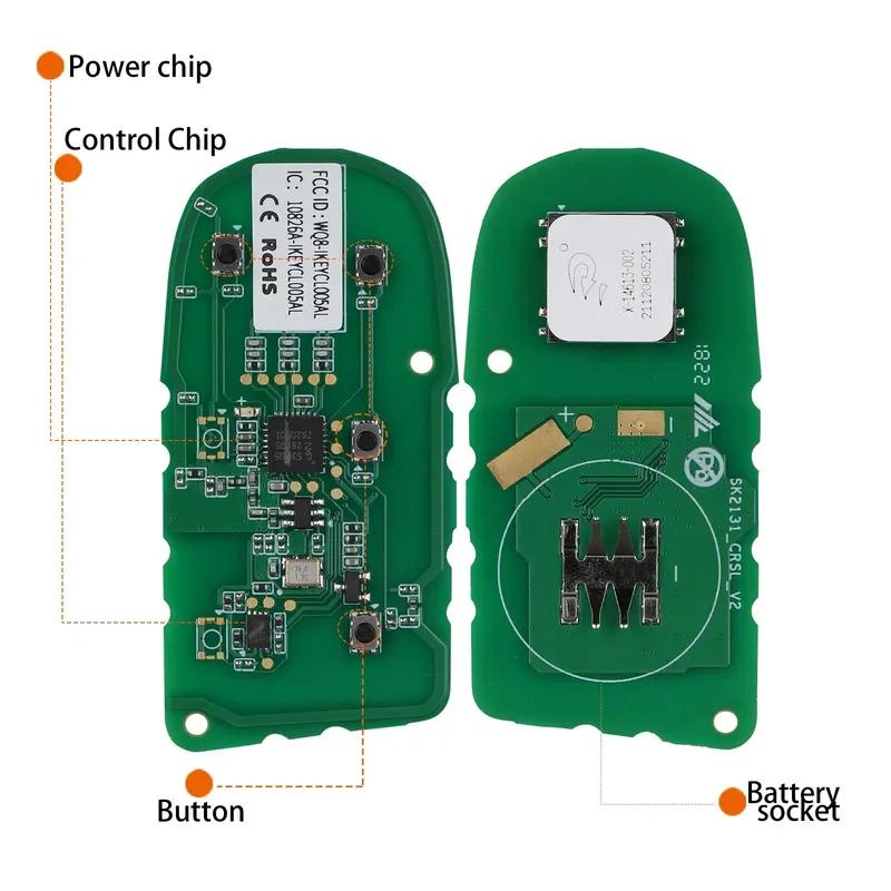 AUTEL IKEYCL004AL IKEYCL005AL CL004AL CL005AL Universal Smart Remote Key for KM100/IM508/IM608