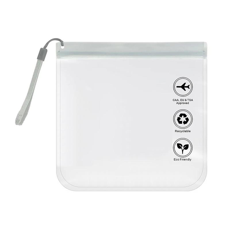 Luggage Transparent Travel Use Leakproof Flight Make Up Waterproof Bag For Women Reusable Airport Security Toiletry Bag