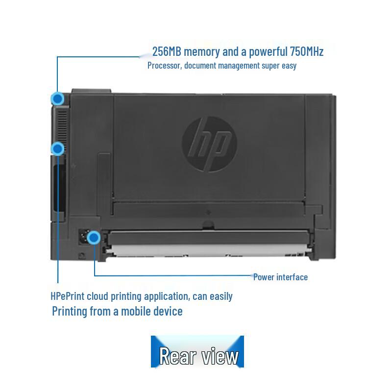 HP M706n A3 Black and White Laser Printer CN plug (adapter included)