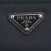 Excellent PRADA Shoulder Bag Black Nylon Mens 1BC421 Used