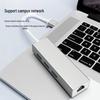 RJ45 + USB 2.0 Hub Network Card with Gigabit Support